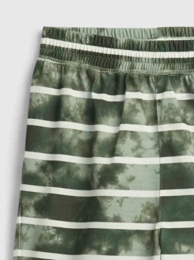 Kids Recycled Tie-Dye Stripe Pj Shorts