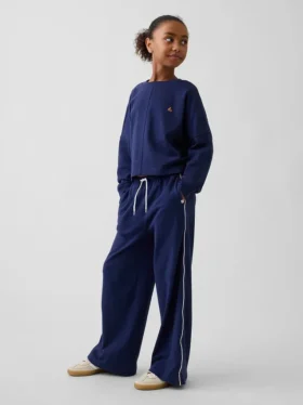 Kids Relaxed Easy Wide-Leg Pants
