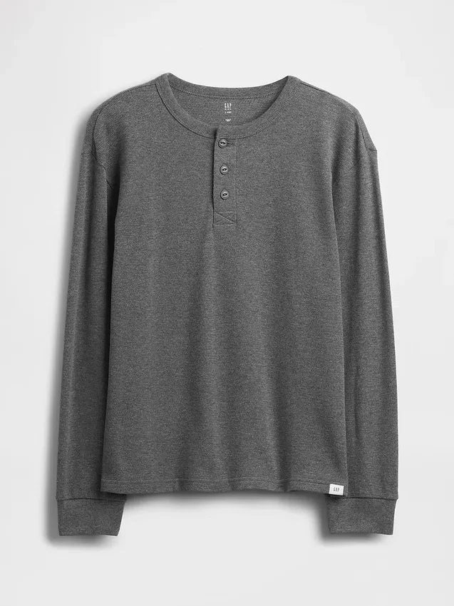 Kids Relaxed Henley T-Shirt