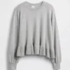 Kids Relaxed Peplum Sweater