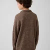 Kids Relaxed Polo Cardigan Sweater