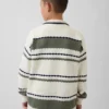 Kids Relaxed Polo Cardigan Sweater