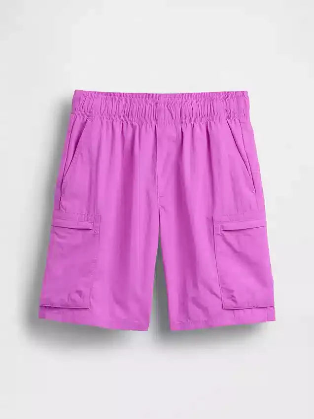 Kids Relaxed Quick-Dry Cargo Shorts