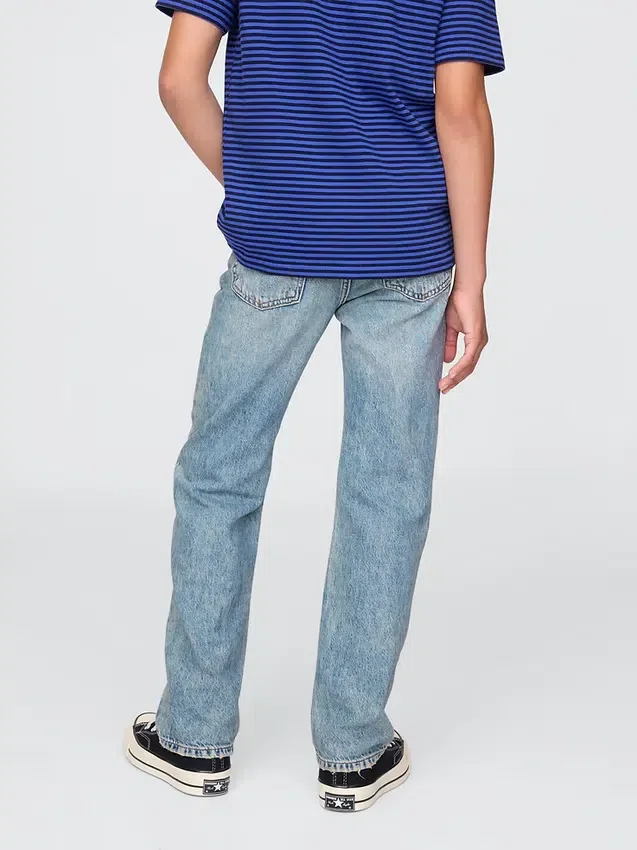Kids Relaxed Straight Jeans