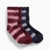 Kids Rib Crew Socks (4-Pack)