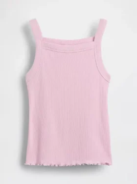 Kids Rib Square-Neck Tank Top