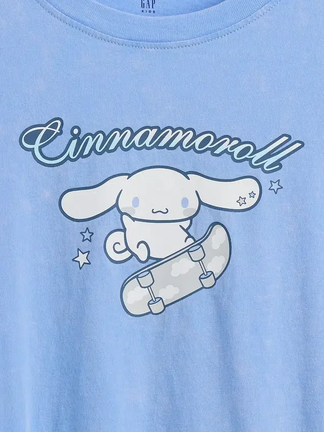 Kids Sanrio Oversized Boxy T-Shirt