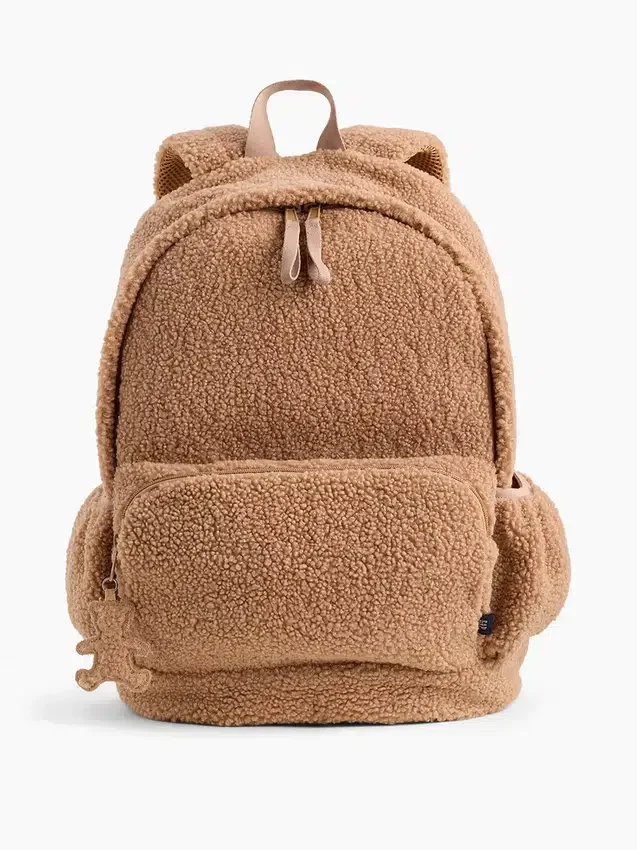 Kids Sherpa Bear Backpack