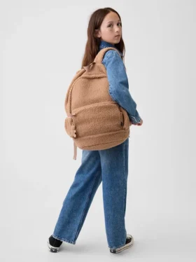 Kids Sherpa Bear Backpack