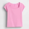 Kids Square-Neck T-Shirt