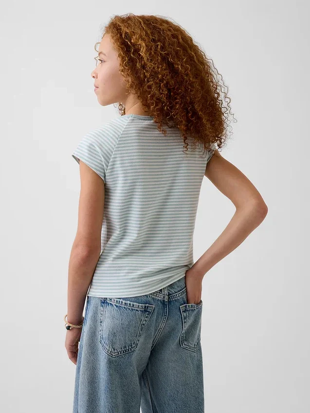 Kids Square-Neck T-Shirt