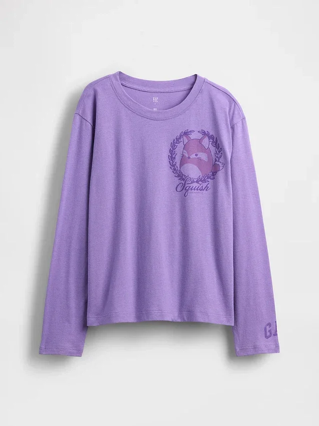 Kids Squishmallow Oversized Graphic T-Shirt