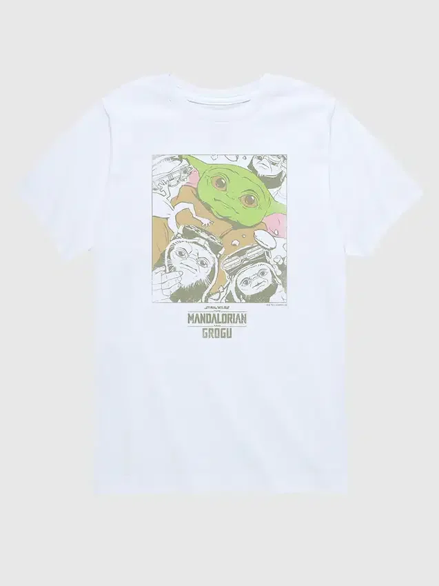Kids Star Wars Grogu and Friends Graphic T-Shirt