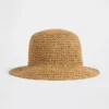 Kids Straw Bucket Hat