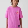 Kids Super Mario Relaxed Graphic T-Shirt