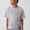 Kids Super Mario Relaxed Graphic T-Shirt