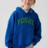 Kids Super Mario Vintagesoft Relaxed Hoodie