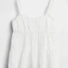 Kids Tiered Eyelet Tank Top