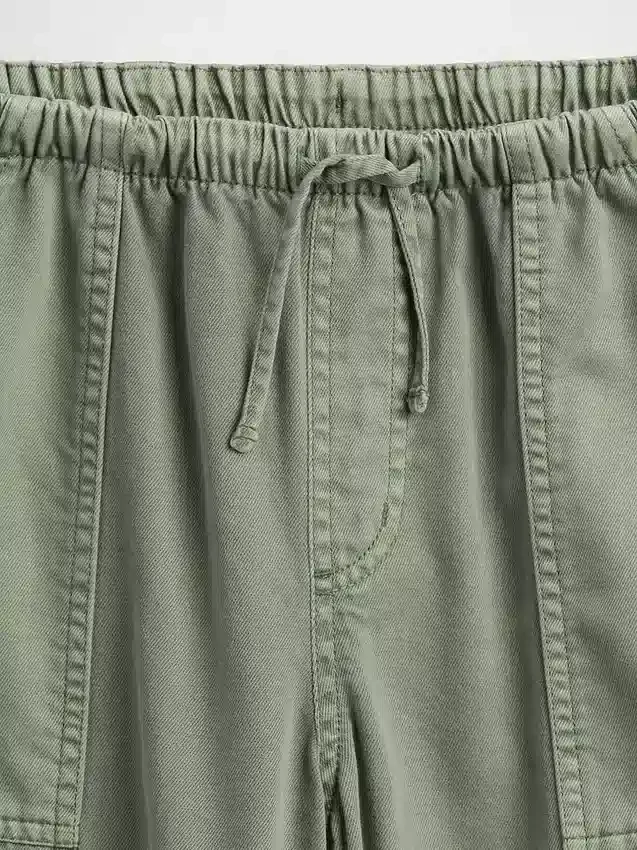 Kids Twill Baggy Pants