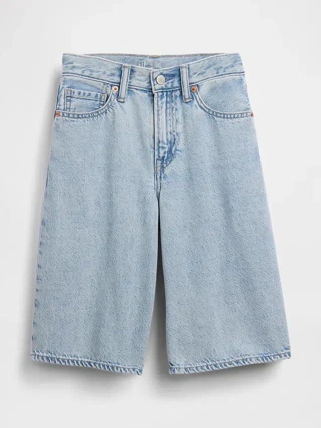 Kids Ultrasoft Denim Baggy Shorts