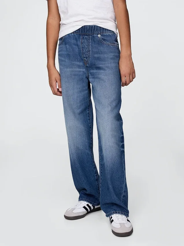 Kids Ultrasoft Pull-On Baggy Jeans