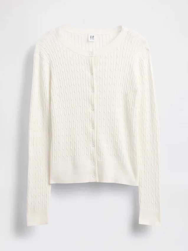 Kids Uniform Cardigan Sweater