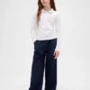 Kids Uniform Easy Wide-Leg Pants