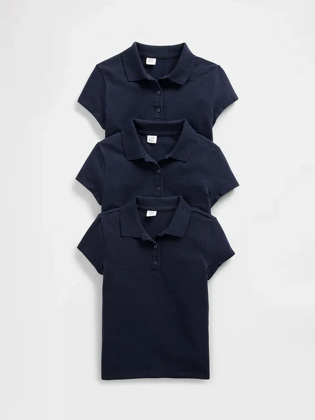Kids Uniform Polo Shirt (3-Pack)