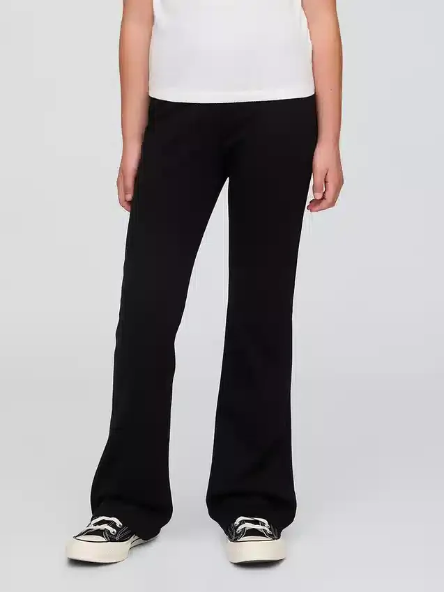 Kids Uniform Ponte Easy Flare Pants