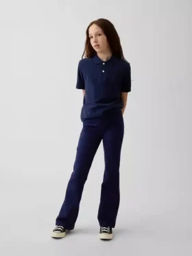Kids Uniform Ponte Flare Pants
