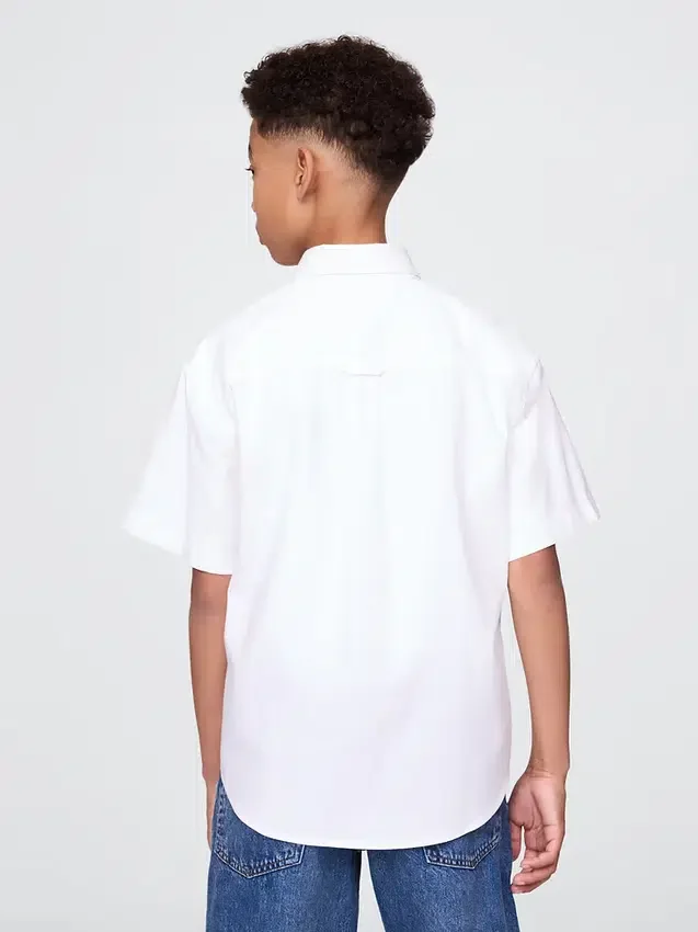 Kids Uniform Relaxed Oxford Shirt