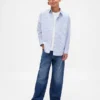 Kids Uniform Relaxed Oxford Shirt