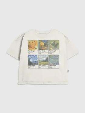 Kids Van Gogh Swatches Graphic T-Shirt