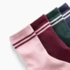 Kids Varisty Stripe Crew Socks (4-Pack)