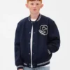 Kids Varsity Logo Bomber Jacket