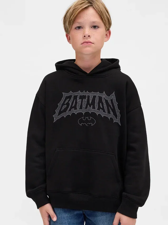 Kids Vintagesoft Batman Hoodie