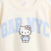 Kids Vintagesoft Hello Kitty Logo Sweatshirt