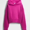 Kids Vintagesoft Mixed Media Hoodie