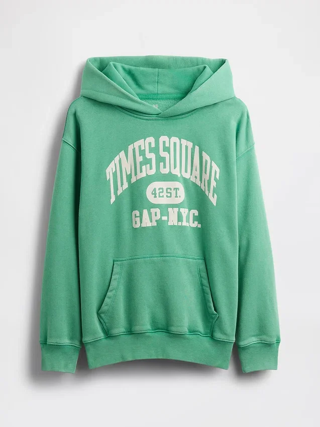 Kids Vintagesoft Nyc Times Square Hoodie