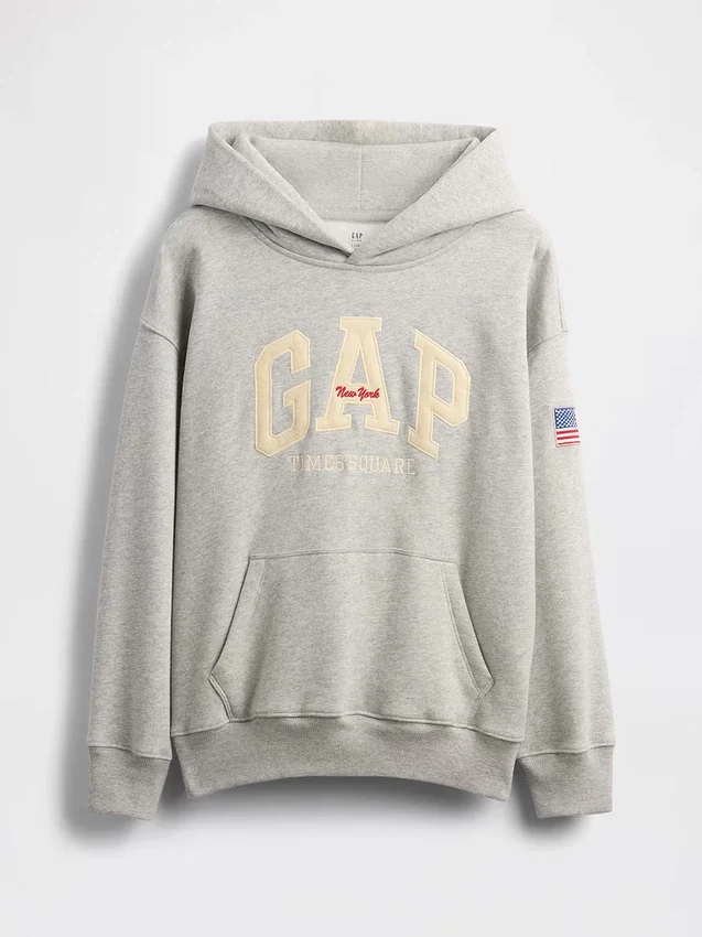 Kids Vintagesoft Nyc Times Square Hoodie
