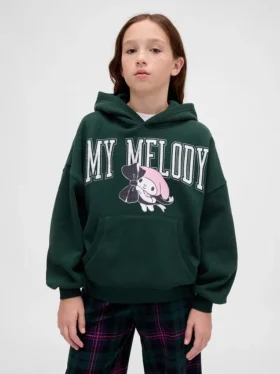 Kids Vintagesoft Oversized Hello Kitty Hoodie