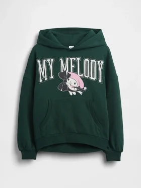 Kids Vintagesoft Oversized Hello Kitty Hoodie
