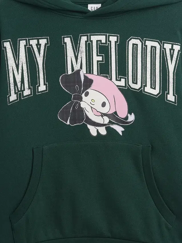 Kids Vintagesoft Oversized Hello Kitty Hoodie