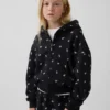 Kids Vintagesoft Oversized Logo Zip Hoodie
