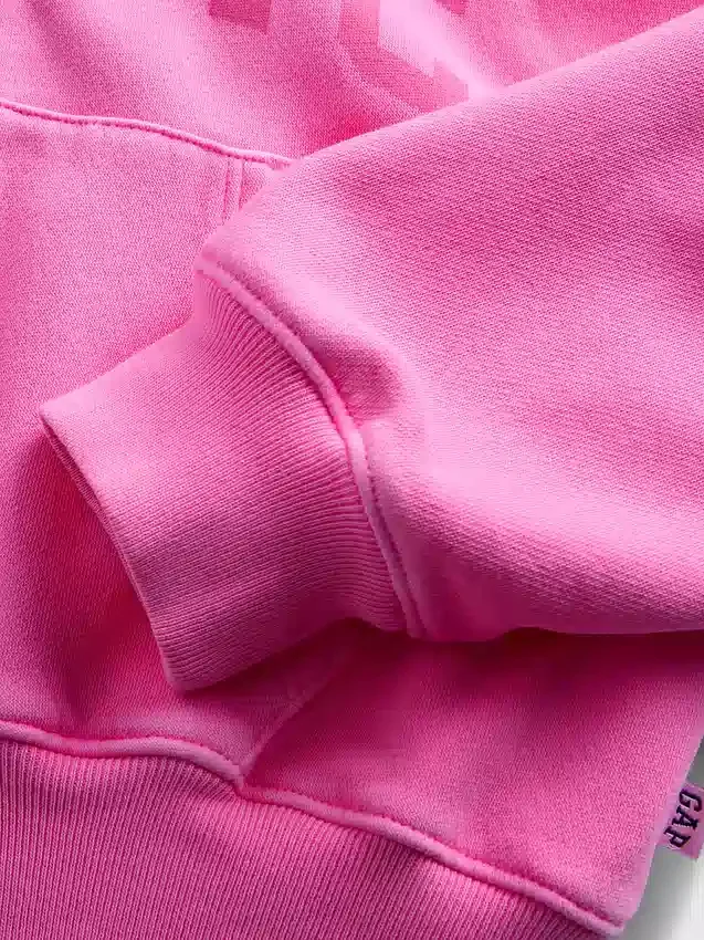 Kids Vintagesoft Oversized Logo Zip Hoodie