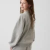 Kids Vintagesoft Oversized Mockneck Logo Sweatshirt