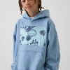 Kids Vintagesoft Relaxed Graphic Hoodie