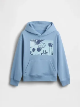 Kids Vintagesoft Relaxed Graphic Hoodie