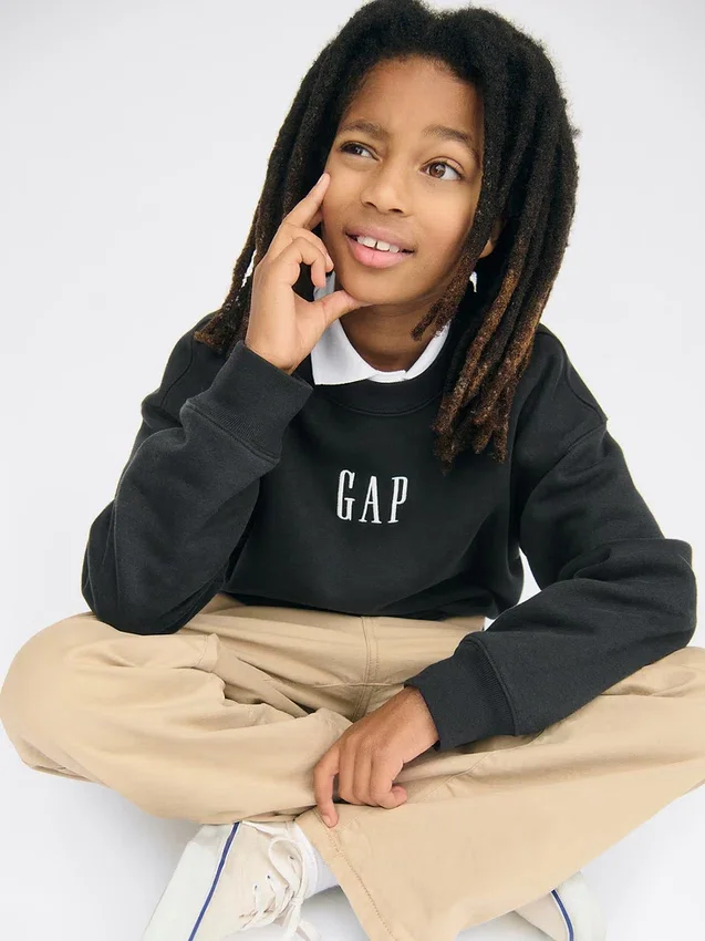 Kids Vintagesoft Relaxed Logo Sweatshirt