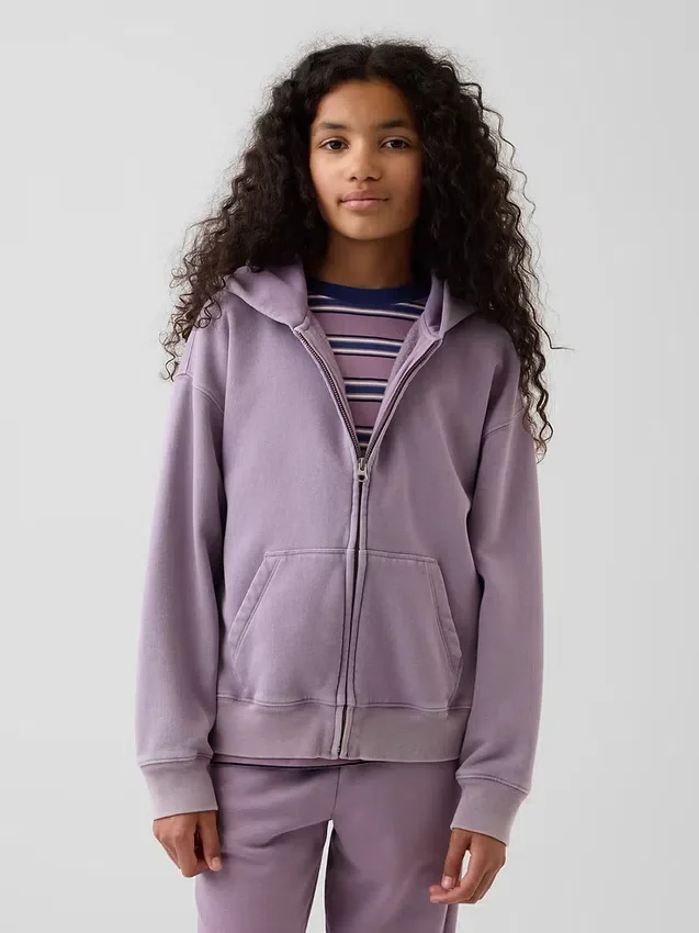 Kids Vintagesoft Relaxed Zip Hoodie